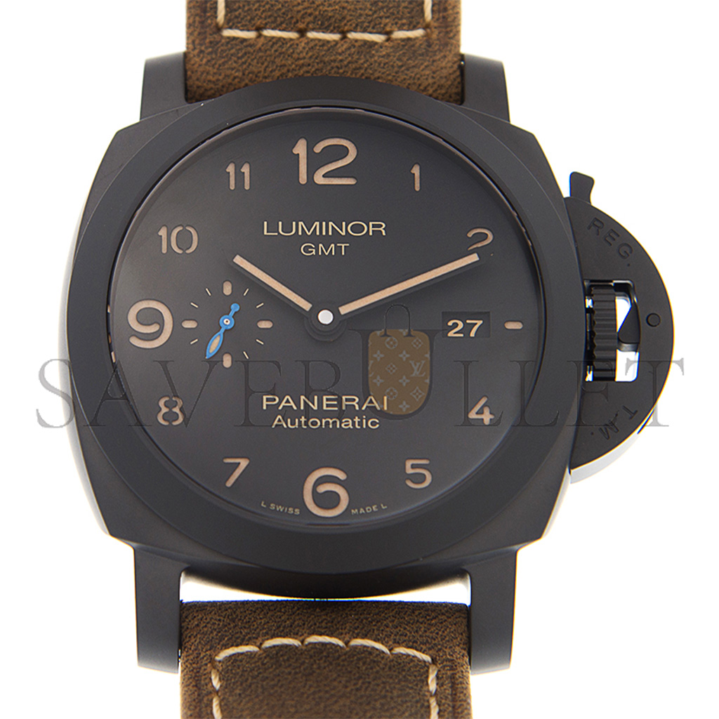 Pa*e*ai luminor 1950 3 days gmt 44mm watch pam1441